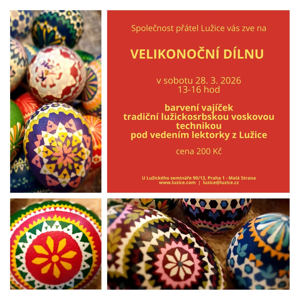 Předvelikonoční dílna: barvení vajíček 28. března